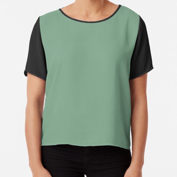 sage green womens tops