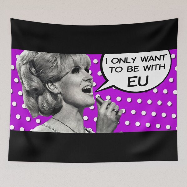 Item preview, I Only Want to be With EU designed and sold by TwistedWords.