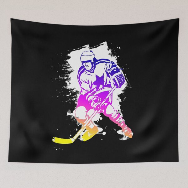 Item preview, ice hockey icehockey player rainbow colored girl canada worldshampionship goal helmet stick play canada puck goal stick ice skate winner club designed and sold by originalstar.