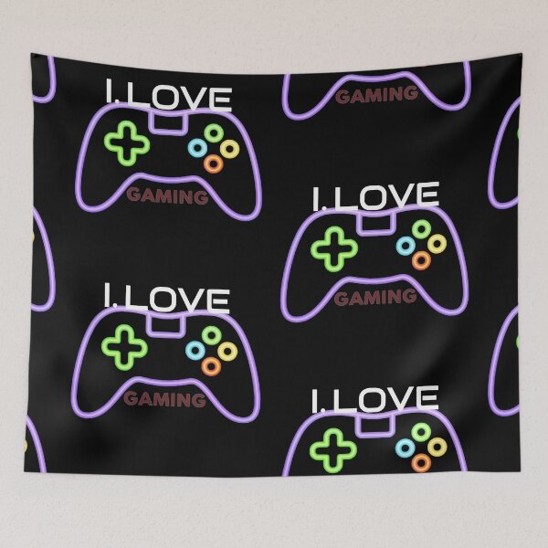 Item preview, I love games controller designed and sold by OJOEF89.