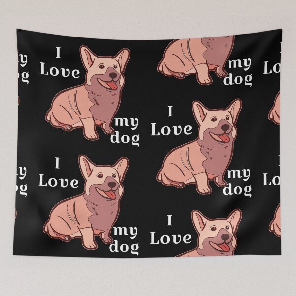 Item preview, I love my dog designed and sold by OJOEF89.