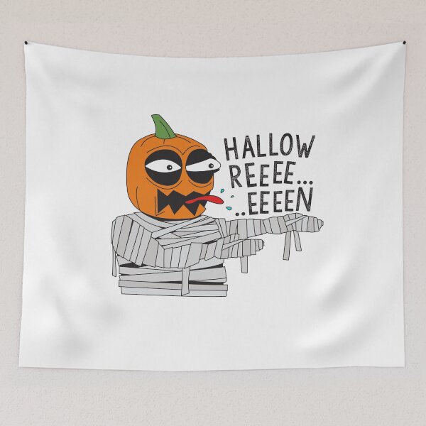 Item preview, Hallowreen Hilarious Meme Halloween Mummy (Black) designed and sold by MCGraphics.
