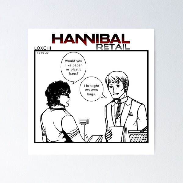 Item preview, Hannibal Retail AU designed and sold by Loxchi.
