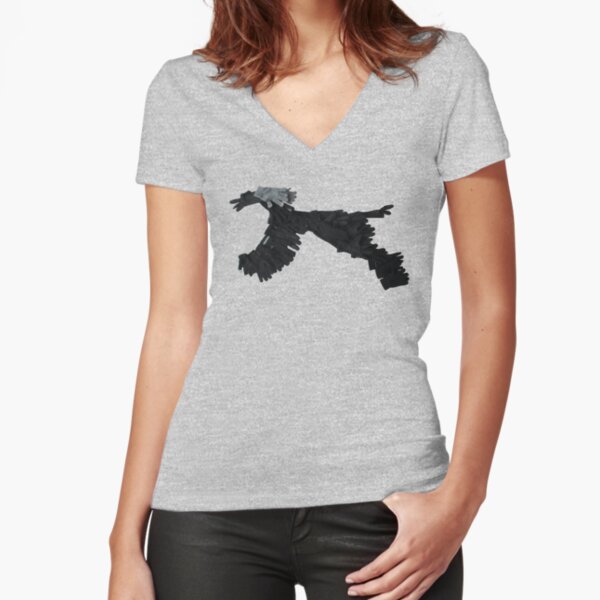 Fitted V-Neck T-Shirt
