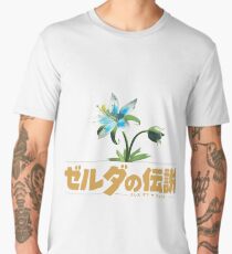 Zelda Breath of the Wild Flower Men's Premium T-Shirt