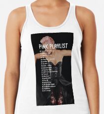 pink list Women's Tank Top