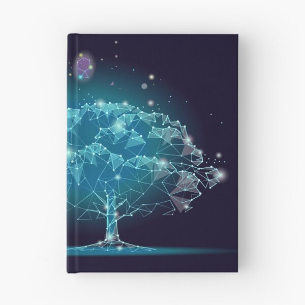 Item preview, Space low poly tree eco life DNA science designed and sold by LuckyStep.