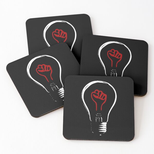Item preview, light bulb fist revolution designed and sold by TShirtsByMs.