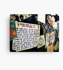 "This Was a Hopeful Place." Canvas Print