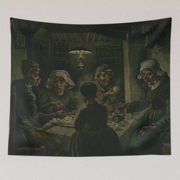 Item preview, Vincent van Gogh, The Potato Eaters, 1885 Painting designed and sold by VibrantDesign.