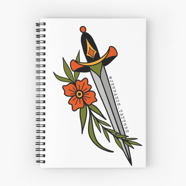 Item preview, Dagger  designed and sold by jennaszetattoos.