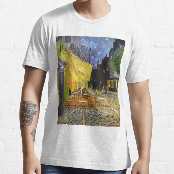 "Vincent Van Gogh Cafe Terrace At Night" Tshirt for Sale by Acosmist
