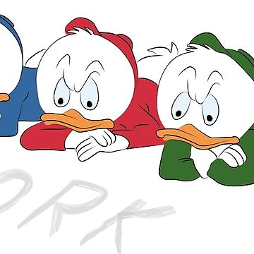 Huey, Dewey, and Louie Tote Bag by HeAtelier