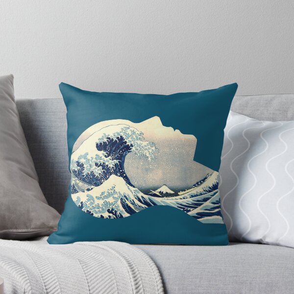 Item preview, Hokusai Great Wave in My Head designed and sold by SymbolGrafix.