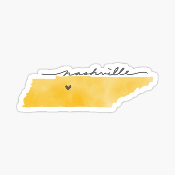 "Nashville Vanderbilt Sticker" Sticker for Sale by MaggieMaArt Redbubble