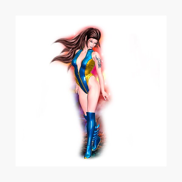Alien Cherie - ein Mädchen aus dem All Fotodruck