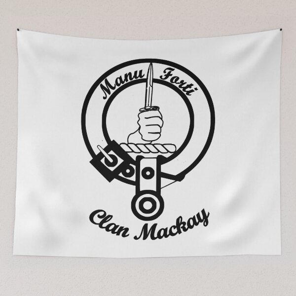 Artikelvorschau, Mackay Scottish Clan Nachname entworfen und verkauft von BagTown Clans.