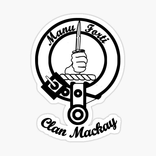 Item preview, Mackay Scottish Clan Surname designed and sold by BagTown Clans.