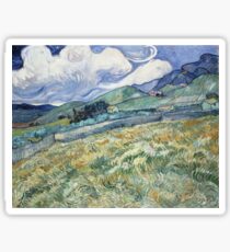 Vincent Van Gogh landscapes from Saint-Remy Sticker
