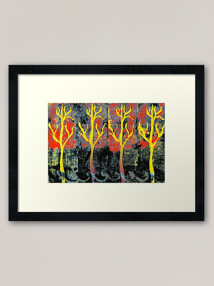 Alternate view of Forest Framed Art Print