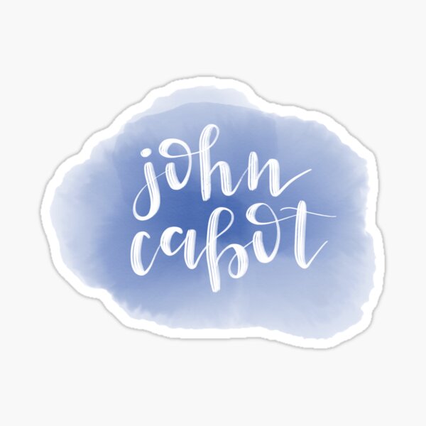 Vista previa del artículo con la obra «John Cabot», diseñado y vendido por Gabriella DiLollo.