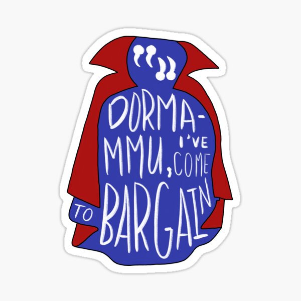 Dr Strange Quote Sticker
