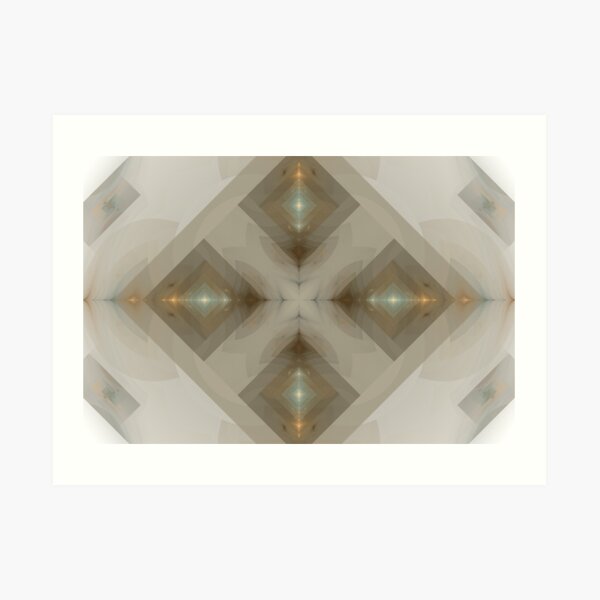 Art deco simplicity Art Print