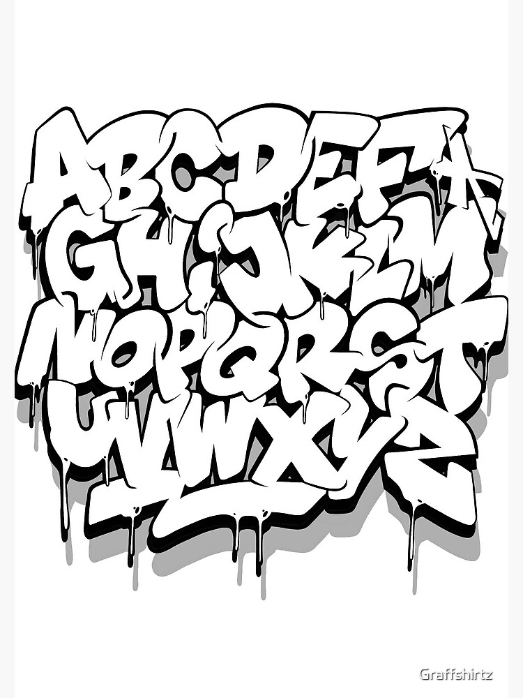 Letras Del Abecedario Para Graffitis