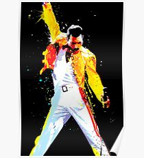 freddie mercury poster posters fans redbubble