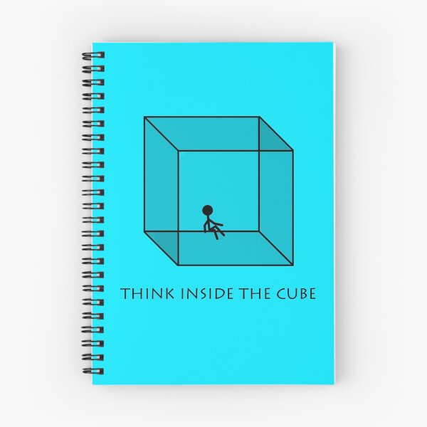 Item preview, Think Inside the Cube designed and sold by ofthebaltic.