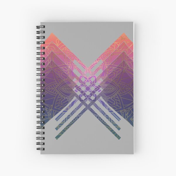 Color Guard Sacred Geometry Spiral Notebook