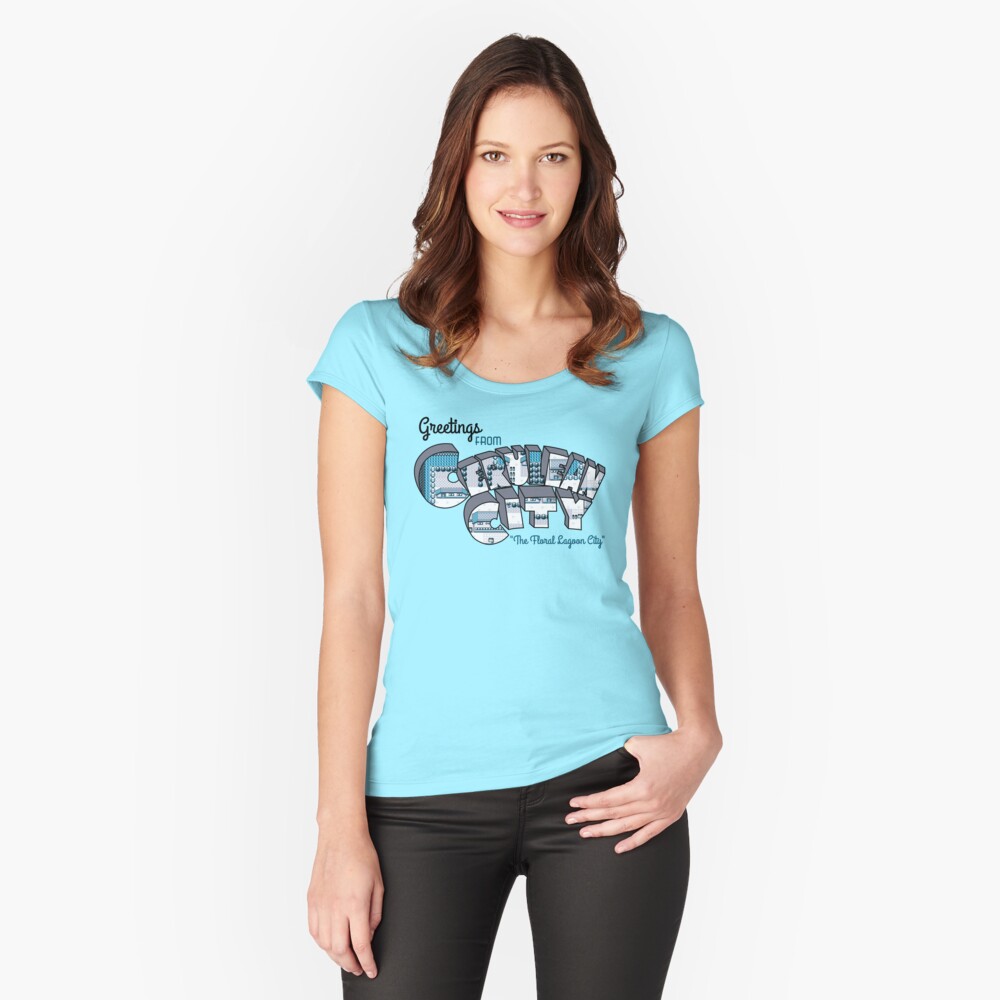 Item preview, Fitted Scoop T-Shirt designed and sold by merimeaux.