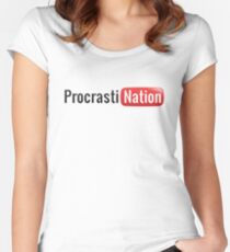 Procrastination Women's Fitted Scoop T-Shirt