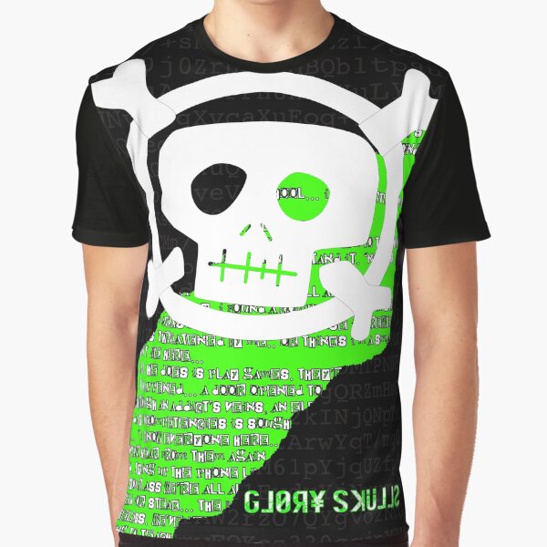 Glory Skulls - GS Hacker Manifesto Graphic T-Shirt