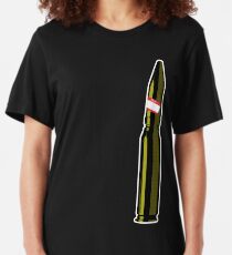 A Bullet with your name on it Slim Fit T-Shirt
