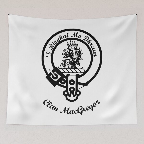 Artikelvorschau, MacGregor Scottish Clan Nachname entworfen und verkauft von BagTown Clans.