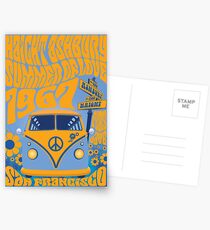 Haight Ashbury Summer Of Love Postcards