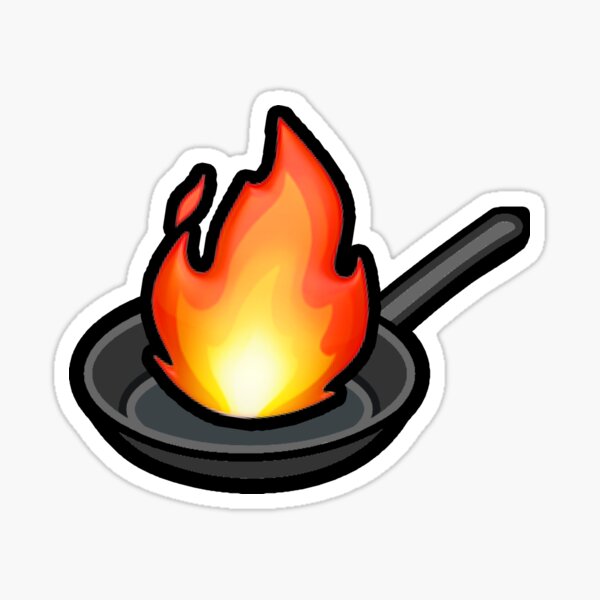 Stickers sur le thème Fire Emoji Redbubble