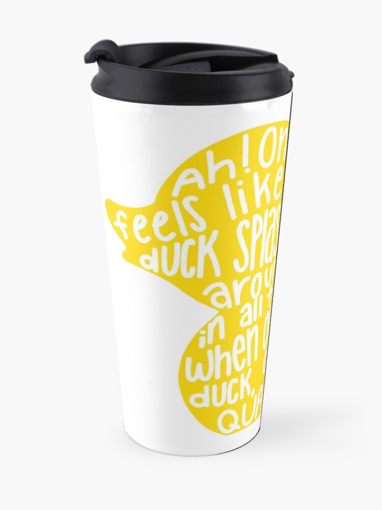 Alternate view of Mulaney duck Travel Mug