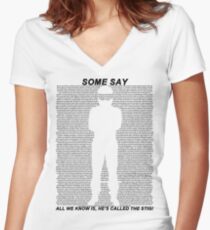 The Stig Women's Fitted V-Neck T-Shirt