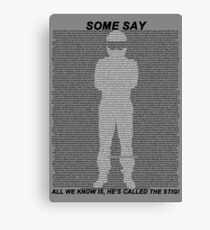 The Stig Canvas Print