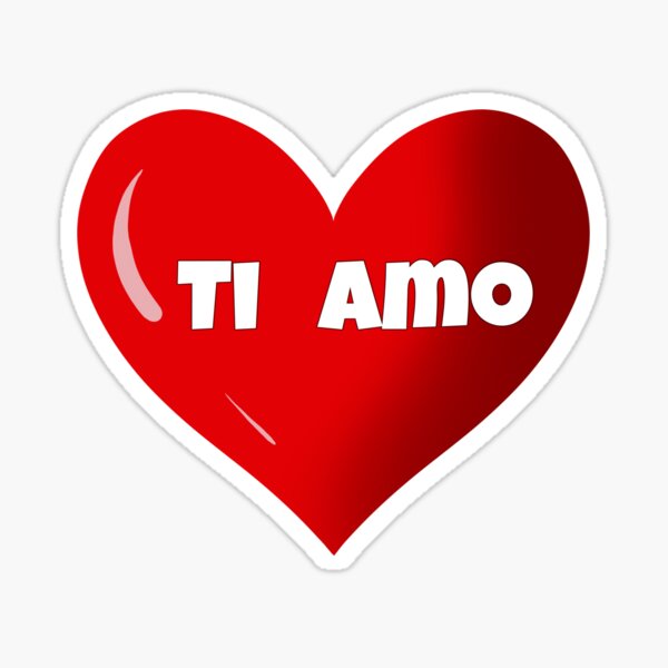 Ti amo ,Valentine’s heart shape,love design | Greeting Card