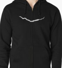Crack in Time Zipped Hoodie