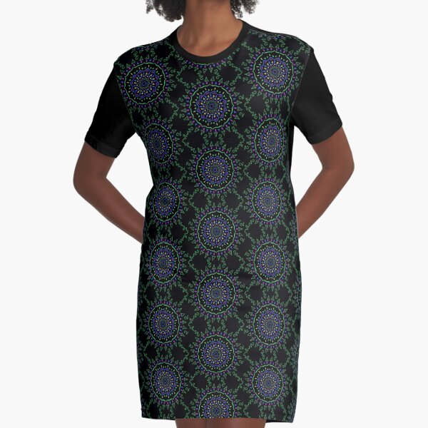 Energy Mandala T-Shirt Kleid