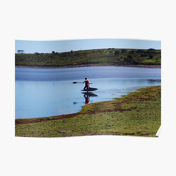 Colliford Canoeist Poster