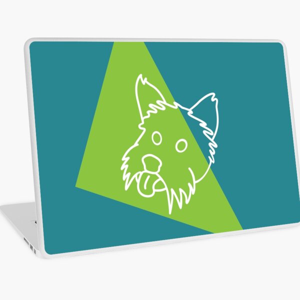 Rad Yorkie Laptop Skin