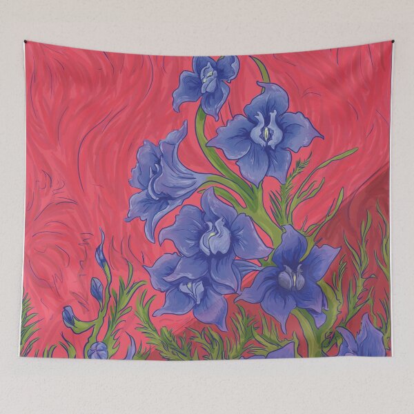 Item preview, Larkspur designed and sold by RobainaDesigns.