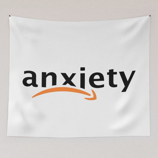 Item preview, Anxiety Meme designed and sold by GloomyCow.