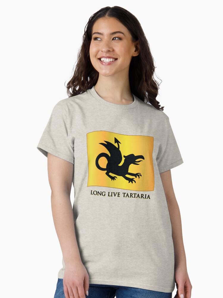 Thumbnail 2 of 7, Classic T-Shirt, Long Live Tartaria designed and sold by thedrumstick.