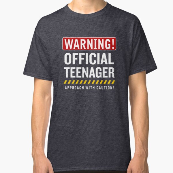 Official Teenager 13 Years Old Funny Teen 13th Birthday Gift Classic T-Shirt